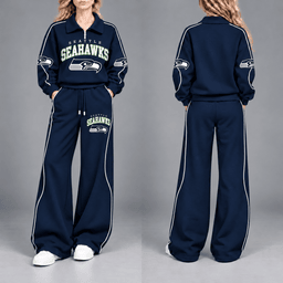 Seattle Seahawks Quarter-Zip and Pants