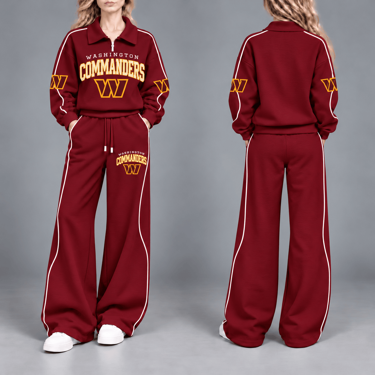 Washington Commanders Quarter-Zip and Pants