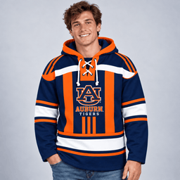 Auburn Tigers Lace-Up Hoodie