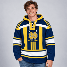 Notre Dame Fighting Irish Lace-Up Hoodie
