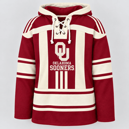 Oklahoma Sooners Lace-Up Hoodie