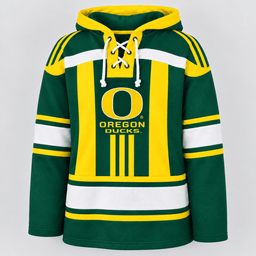 Oregon Ducks Lace-Up Hoodie