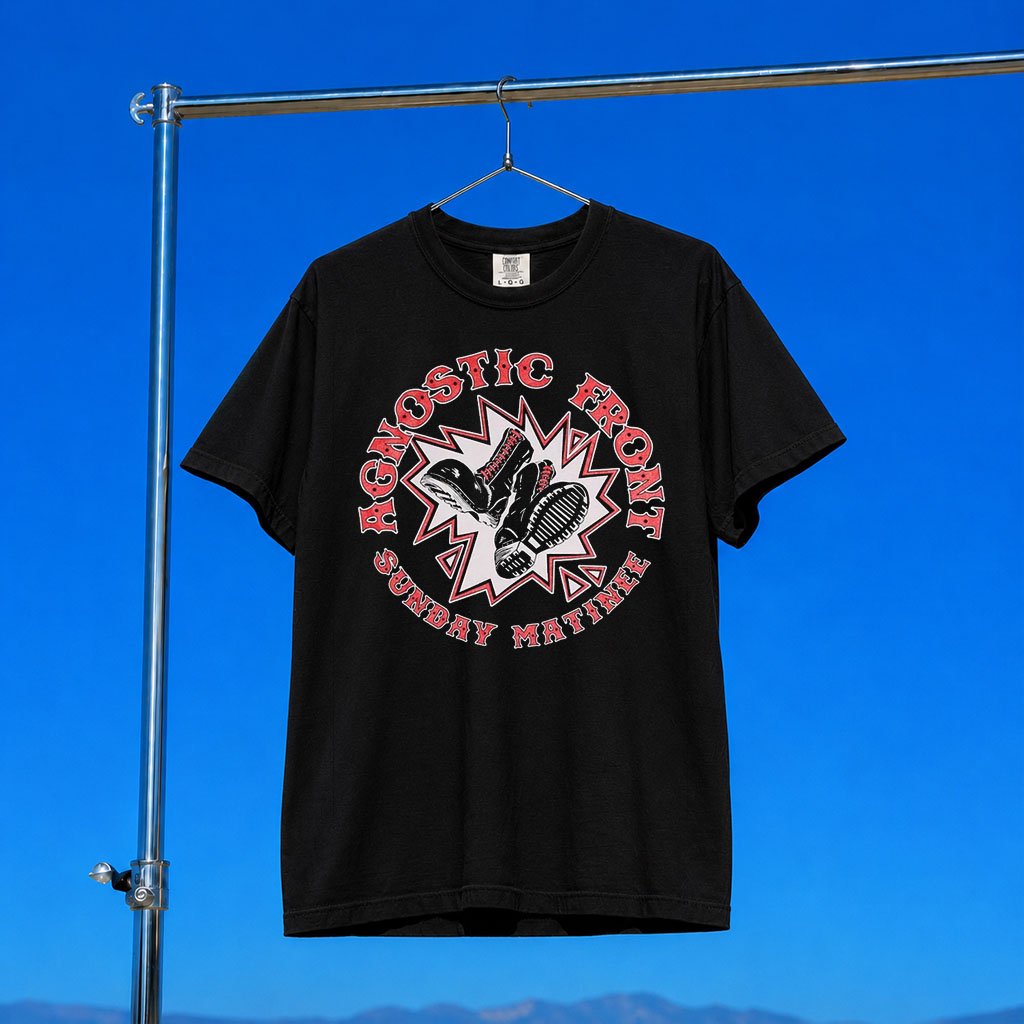 Agnostic Front Merch 2026 Sunday Boots T-Shirt Unique Gifts For Music Lovers