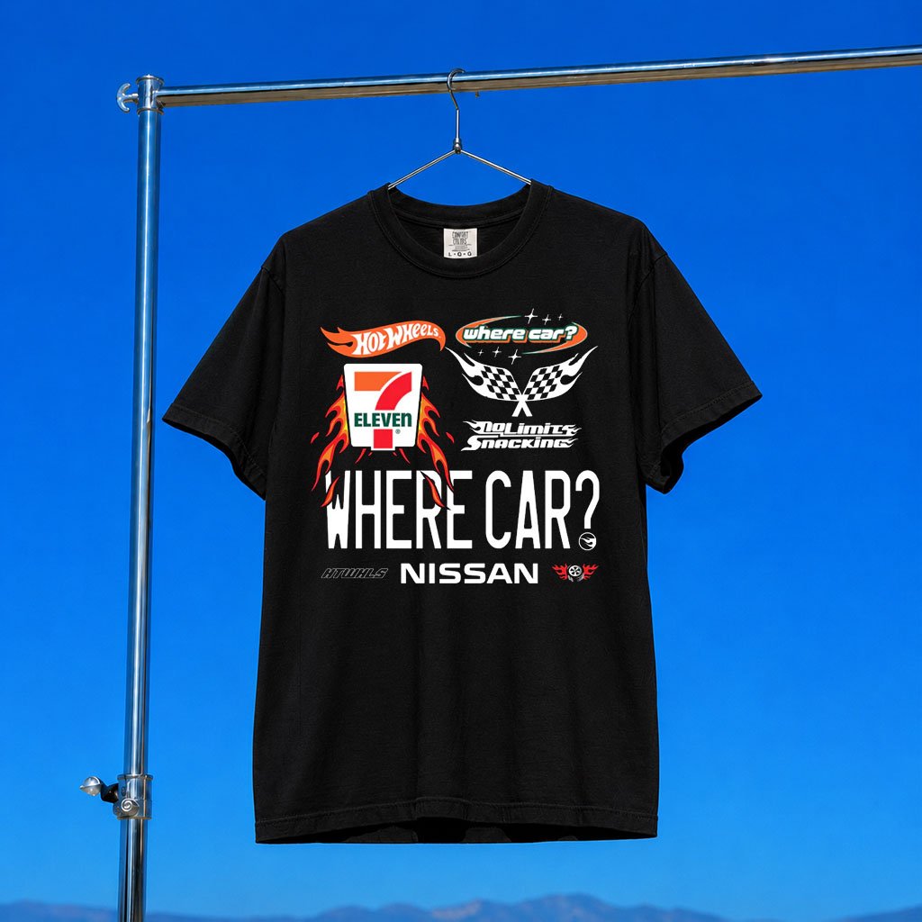 7 Collection Merch 2026 7-Eleven X Hot Wheels T-Shirt Where Car Shirt Gift For Brothers