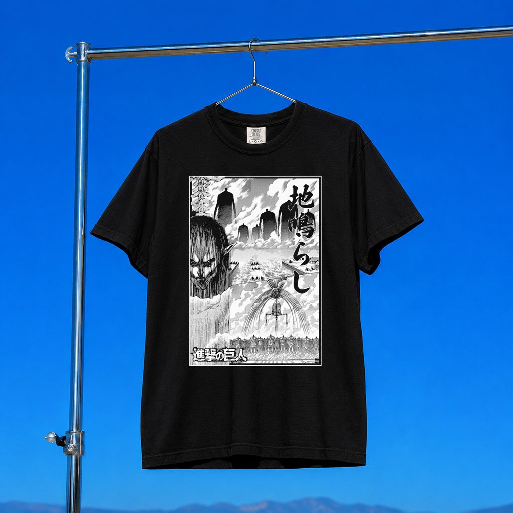 Attack On Titan Merch 2026 The Rumbling_s Collage T-Shirt Gifts For Manga Lovers
