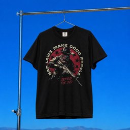 1 Nation Design Merch 2026 Bad Laws Good Rebels T-Shirt Defend The 2nd Shirt Patriotic Gifts