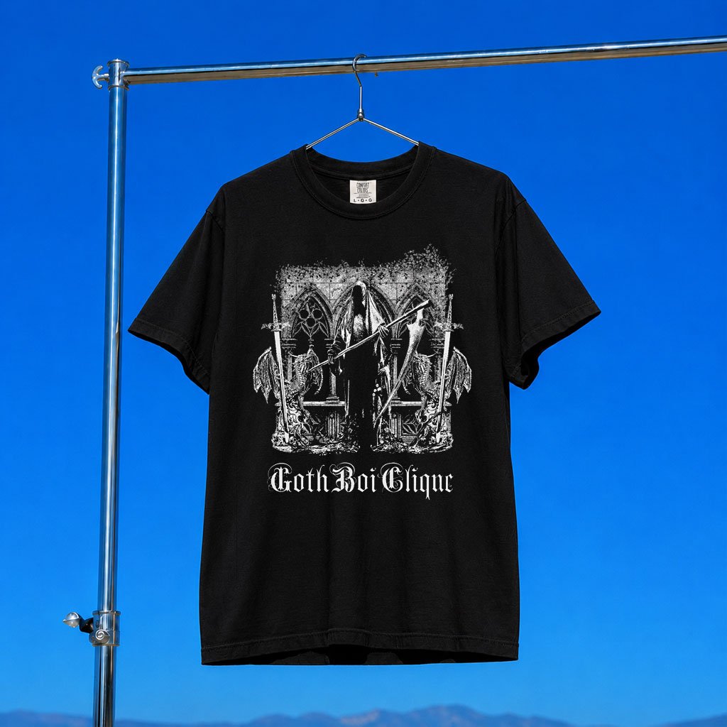 GBC Merch GothBoiClique 2026 Cathedral Reaper T-Shirt Gift Ideas For Husband
