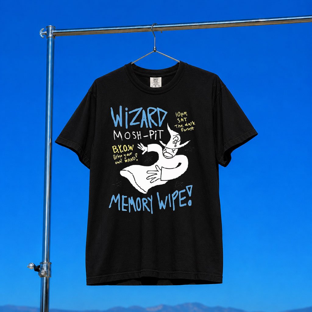 Diem Archive Merch 2026 Wizard Mosh-Pit Memory Wipe Shirt Gifts For Friends