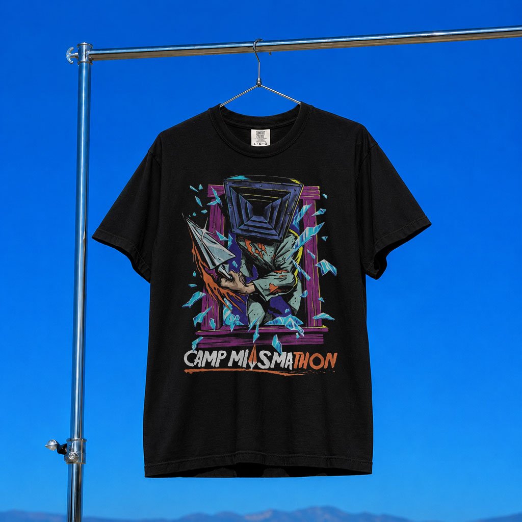 Camp Miasma Merch 2026 Camp Miasmathon T-Shirt Present For Horror Fans