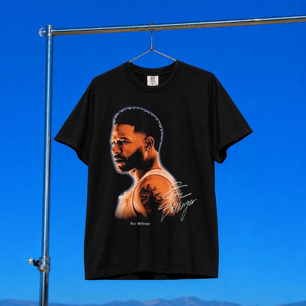 Eric Bellinger Merch 2026 Signature Portrait T-Shirt Unique Gifts For Music Lovers