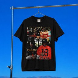 Bryson Tiller Merch 2026 True To Self Retro Bootleg LA 1905 Bryson Tiller T-Shirt Fan Gifts