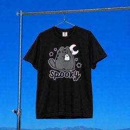 Culturefly Merch 2026 Pusheen Spooky T-Shirt Cute Halloween Apparel Gift For Cat Lovers
