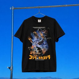 Cavitycolors Merch 2026 Godzilla Vs Mechagodzilla T-Shirt Gift Ideas For Movie Fans