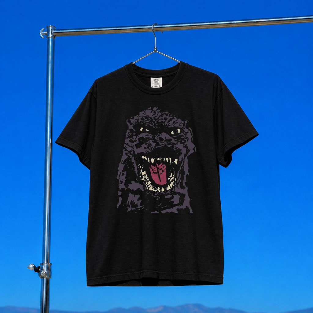Godzilla Merch 2026 Godzilla Sketch Black T-Shirt Gifts For Your Boyfriend