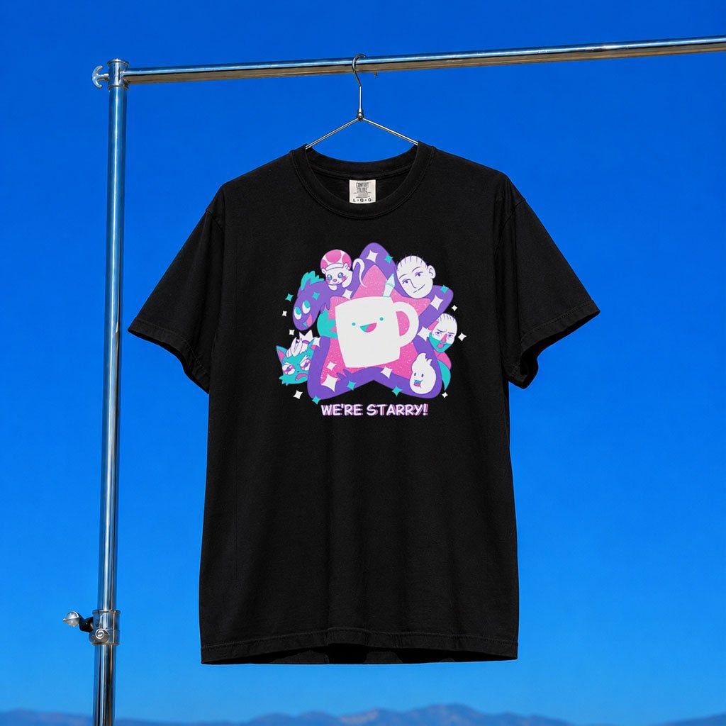 DFTBA Merch 2026 Drawfee Anniversary T-Shirt We_re Starry Shirt Gift For Friends