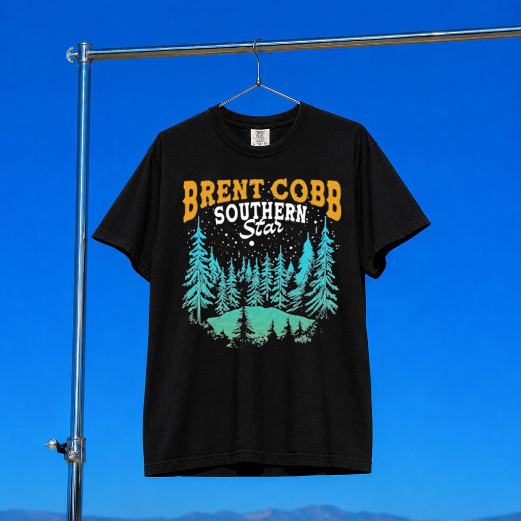 Brent Cobb Merch 2026 Southern Star T-Shirt Present For Country Music Fans