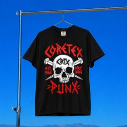 Coretex Records Merch 2026 Coretex Punx T-Shirt Black Music Gift Ideas For Guys