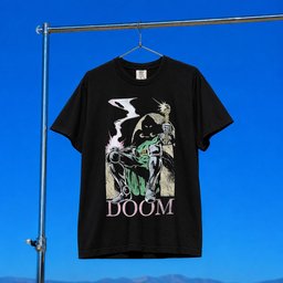 Dr Doom Merch 2026 Doctor Doom Shadows Vintage T-Shirt Marvel Fan Clothing Gift For Him