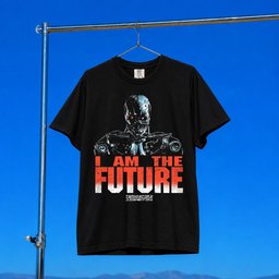 Cavitycolors Merch 2026 T2 Endoskeleton Promo T-Shirt I Am The Future Shirt Terminator 2 Merch
