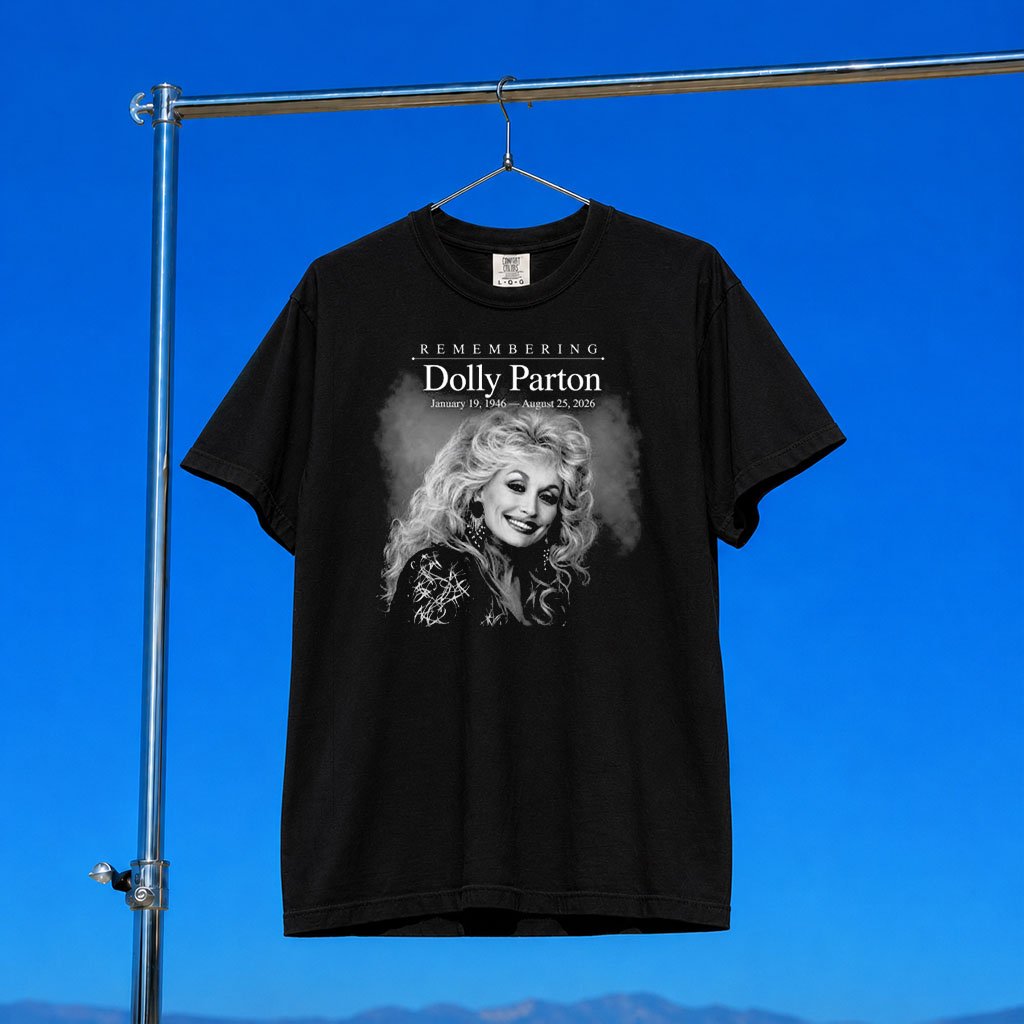 Dolly Parton Merch Remembering Dolly Parton T-Shirt 1946-2026 RIP Shirt Memorial Gifts