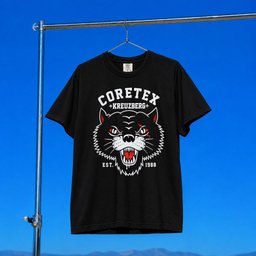 Coretex Records Merch 2026 Coretex Panther T-Shirt Black Unique Gifts For Husband