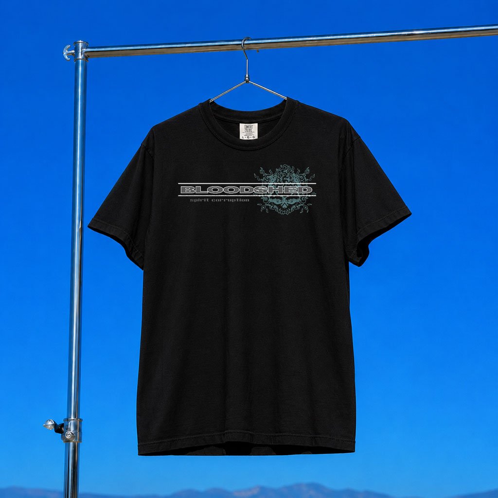 Friends Family Forever Merch 2026 Bloodshed Spirit Corruption T-Shirt Bloodshed Band Merch
