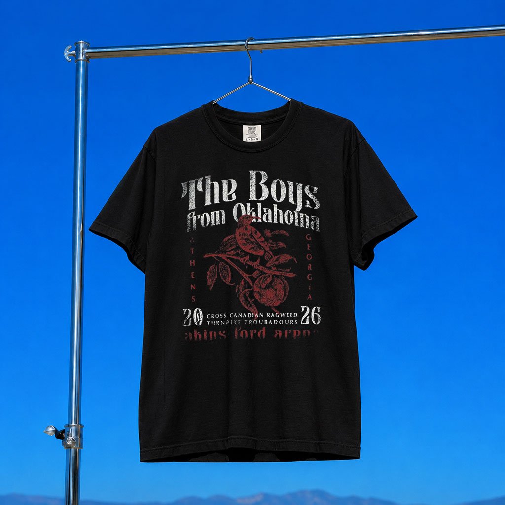Cross Canadian Ragweed Merch 2026 BFOK Athens _26 Ragweed Turnpike Event T-Shirt Fan Gifts