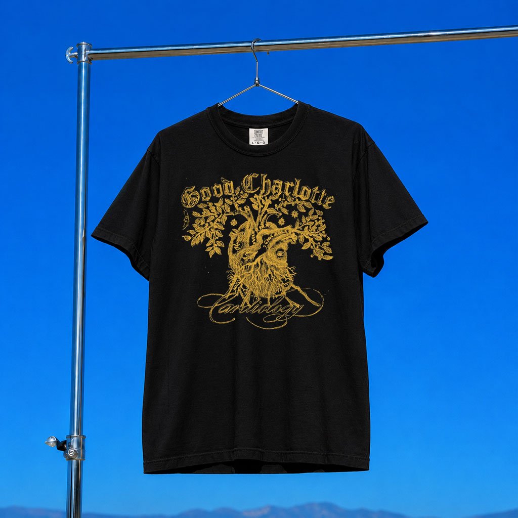 Good Charlotte Merch 2026 Reimagined Cardiology T-Shirt Gift Ideas For Rock Lovers