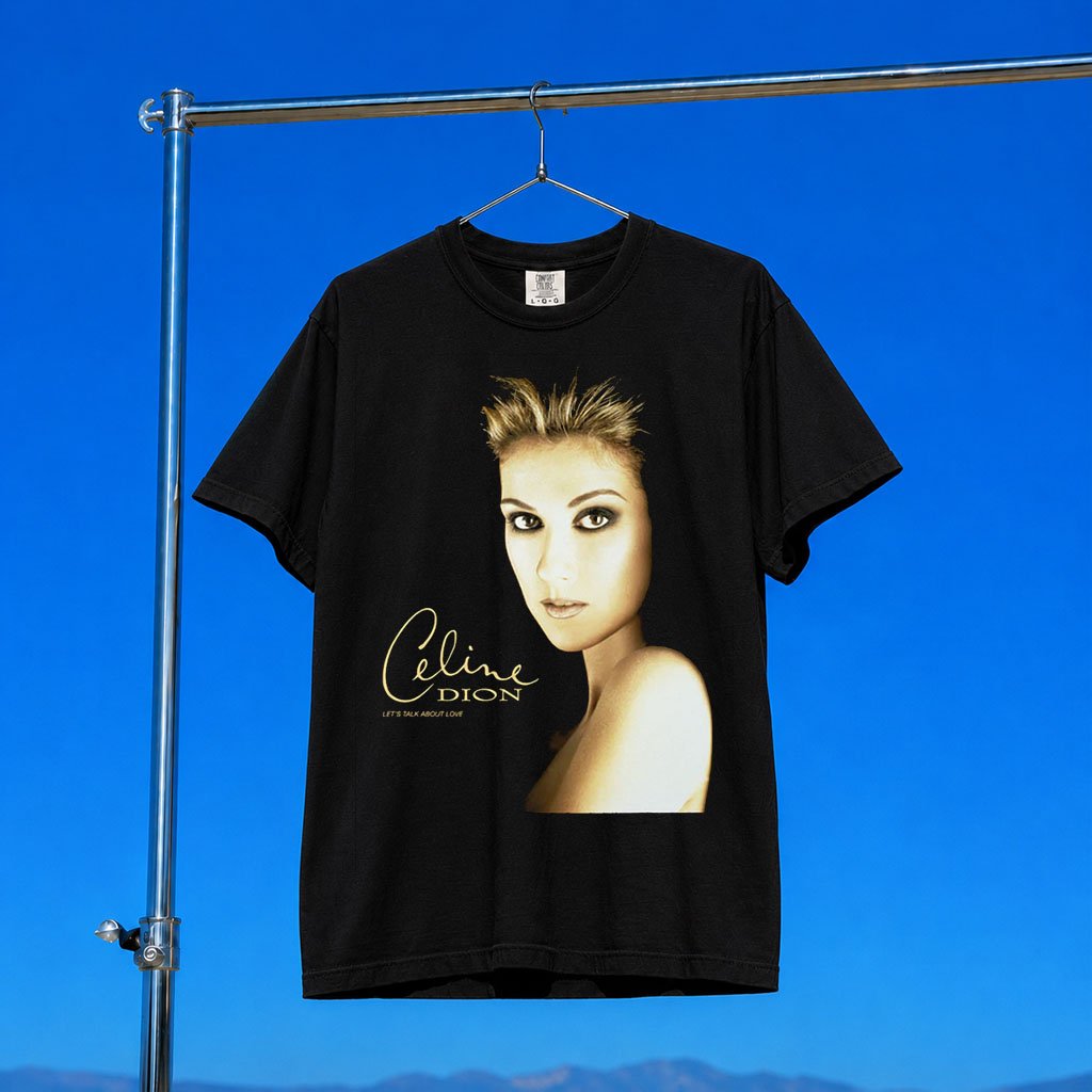 Celine Dion Merch 2026 Let_s Talk About Love T-Shirt Celine Dion Shirt Best Gift For Fans