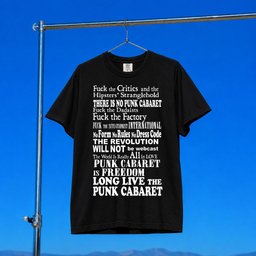 Dresden Dolls Merch 2026 Manifesto T-Shirt Black Best Gifts For Music Lovers
