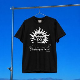 Culturefly Merch 2026 Supernatural Castiel Cat T-Shirt Supernatural Merch Gift For Fans