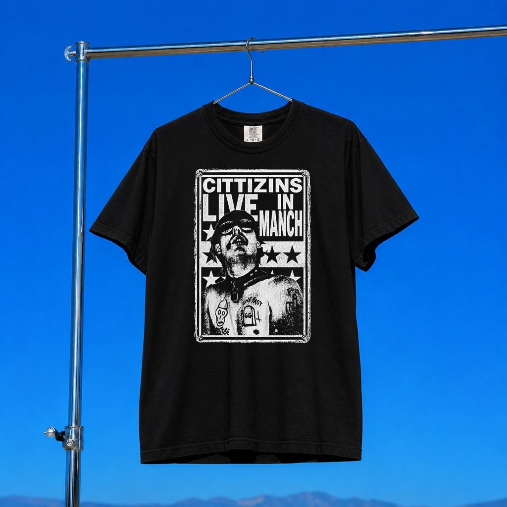Friends Family Forever Merch 2026 Cittizins Live In Manchester T-Shirt Cittizins Tour Merch