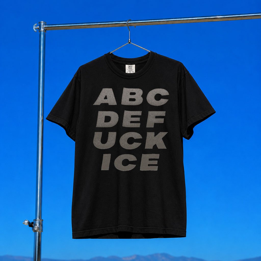 Drew Afualo Merch 2026 abcdeFUCK ICE T-Shirt Anti ICE Merch Political Gifts