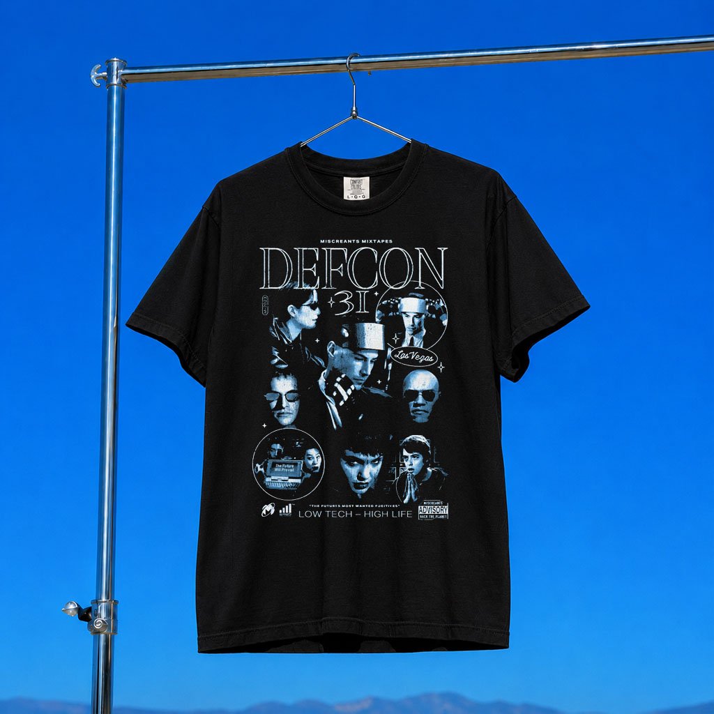 DEF CON Merch 2026 DEF CON 31 T-Shirt Low Tech High Life Shirt Hacker Gifts Ideas