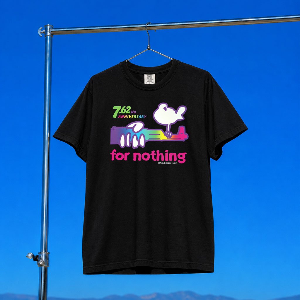 For Nothing Merch 7 62nd Anniversary T-Shirt Black Birthday Gift Ideas For Husband