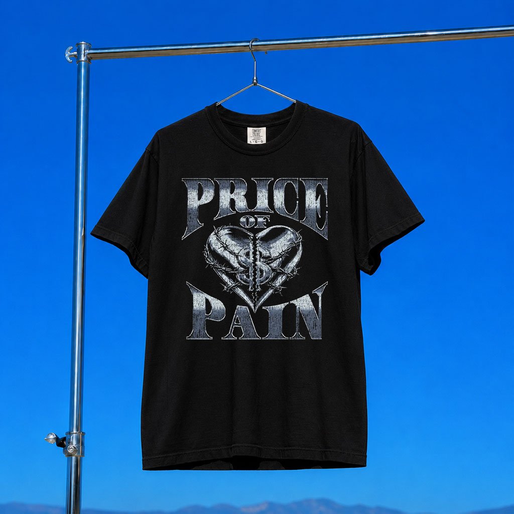 Price Of Pain Merch 2026 POP Heavy Metal T-Shirt Dave East Merch Gift For Brothers
