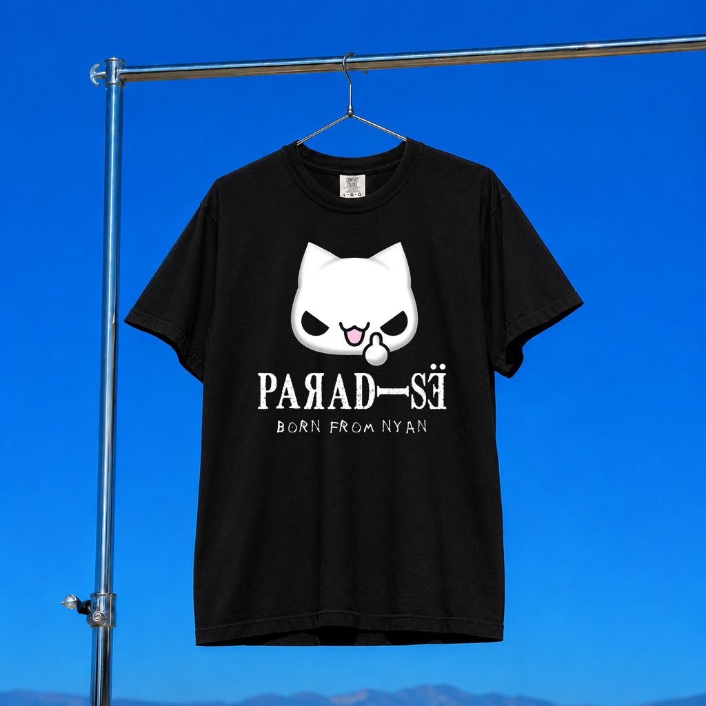 Paradise Society Merch 2026 Born From Nyan T-Shirt Unique Gift For Brothers