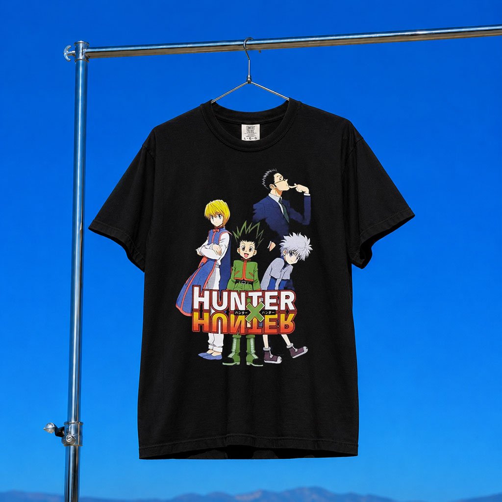 Hunter X Hunter Merch 2026 Hunter X Hunter Group Pose T-Shirt Best Gifts For Anime Fans
