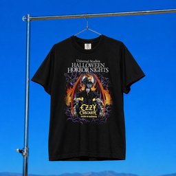 Halloween Horror Nights Merch 2026 Ozzy Osbourne Prince Of Darkness T-Shirt HHN Merch Fan Gifts