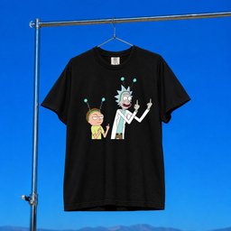 Rick And Morty Merch 2026 Rick And Morty Antenna T-Shirt Middle Finger Shirt Funny Gifts