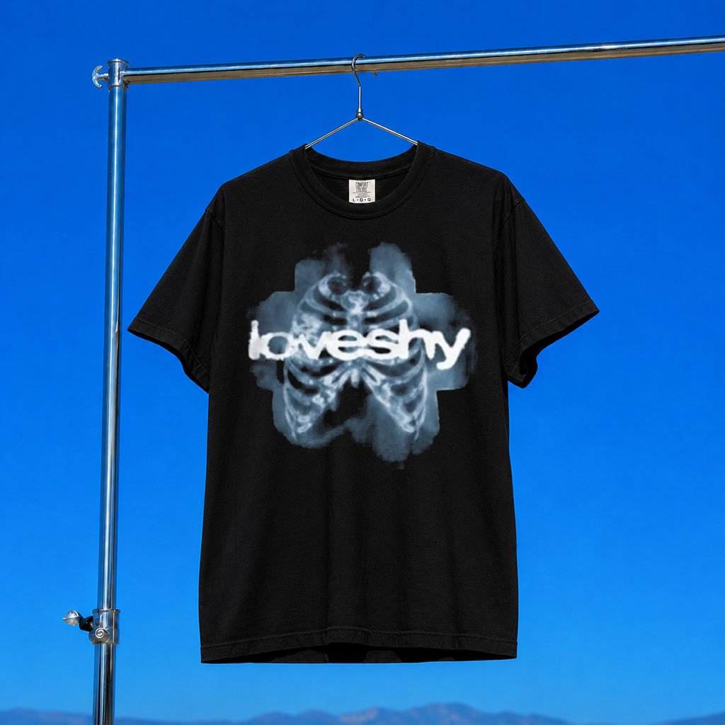 Loveshy Merch 2026 Skeleton T-Shirt Loveshy Shirt Gift Ideas For Fans