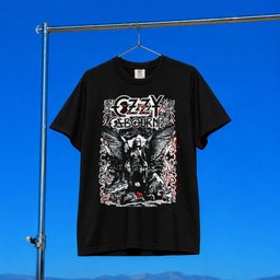 Halloween Horror Nights Merch 2026 Ozzy Osbourne T-Shirt Black HHN Merch Gift For Music Fans