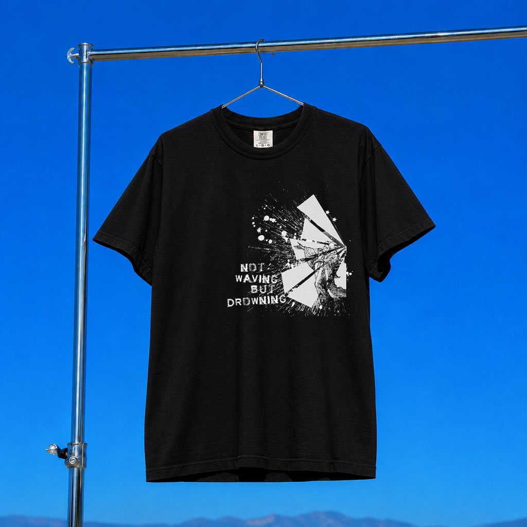 Native Estate Merch 2026 Not Waving But Drowning Crooked Feathers T-Shirt Gift For Band Fans