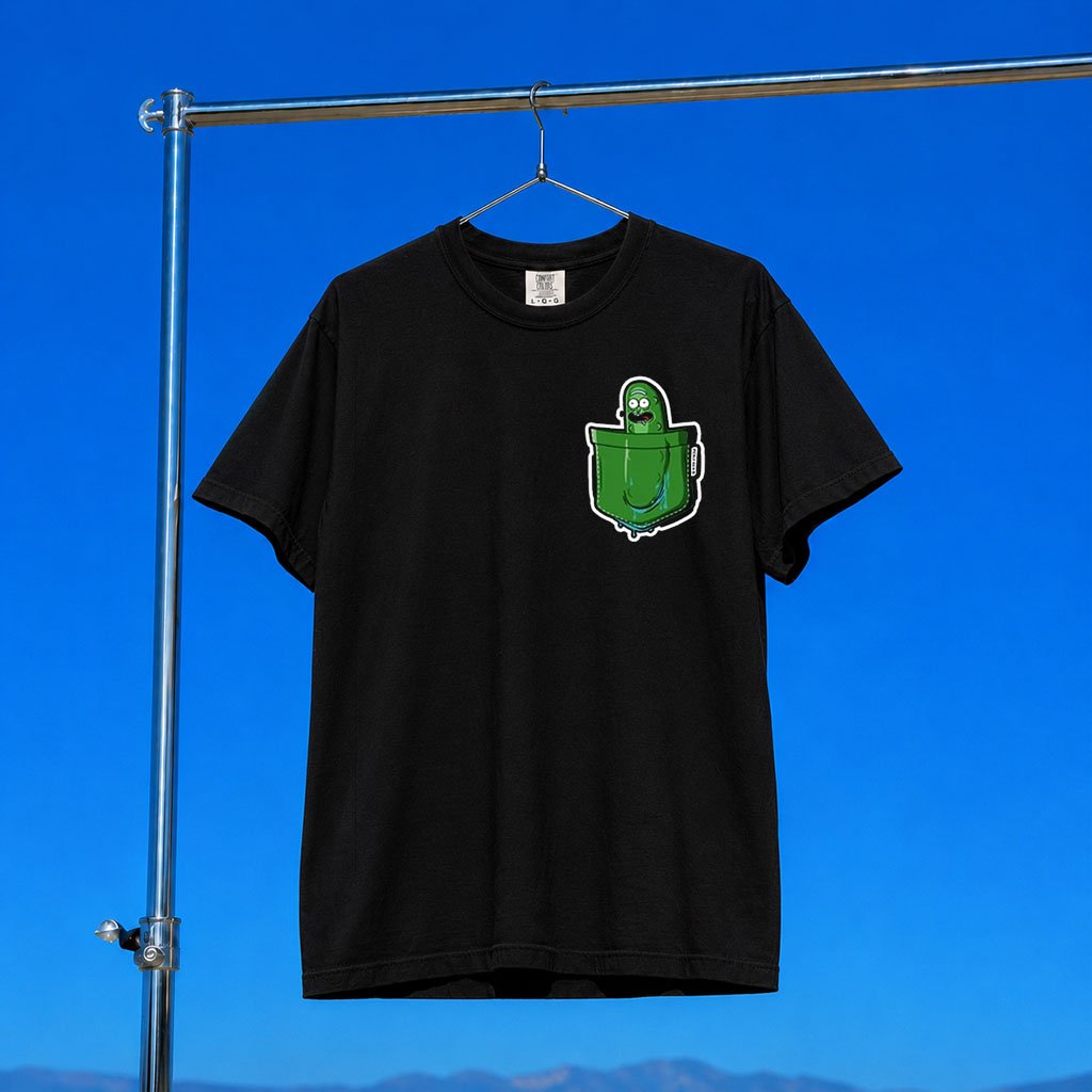 Rick And Morty Merch 2026 Pickle Rick T-Shirt Funny Sci Fi Cartoon Shirt Gift For Brothers