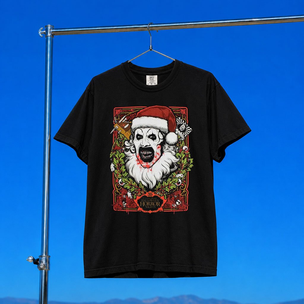 Halloween Horror Nights Merch Halloween Horror Nights 2026 Art the Clown T-Shirt Fan Gear