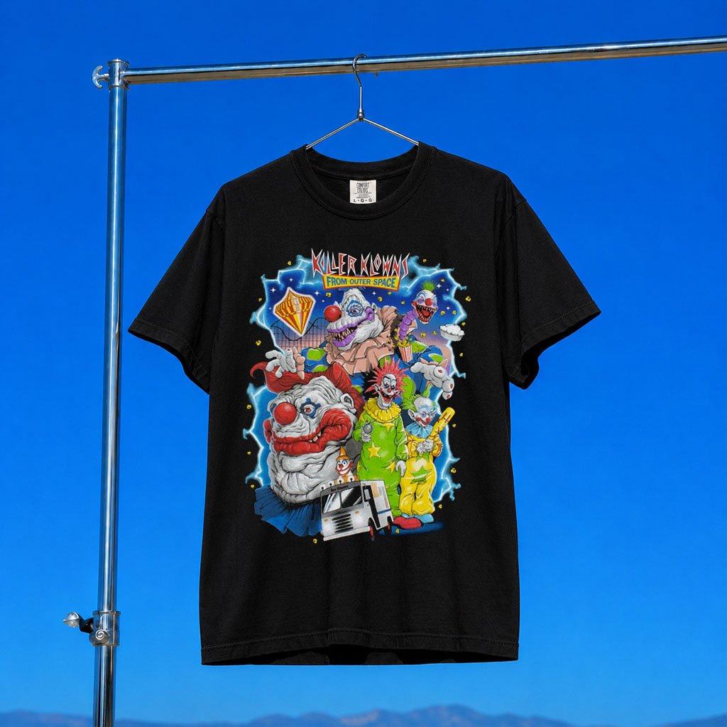 Halloween Horror Nights 2026 Killer Klowns From Outer Space T-Shirt Halloween Horror Nights Merch