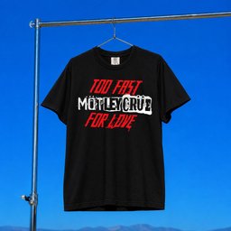 Motley Crue Merch 45th Anniversary Too Fast For Love T-Shirt 2026 Gift For Heavy Metal Band Fan