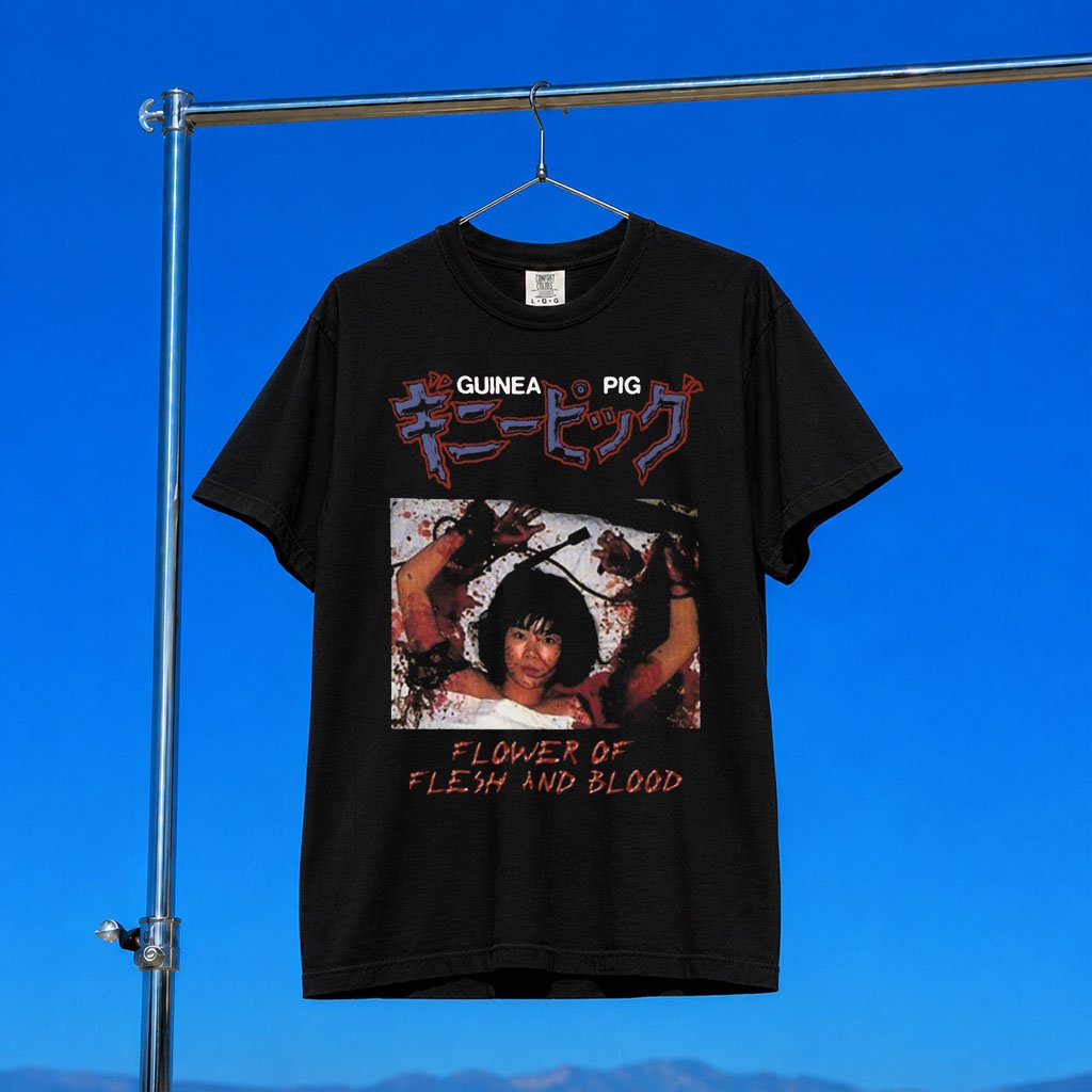 Iron Fortress Records Merch 2026 Guinea Pig Flower Of Flesh And Blood T-Shirt Horror Fan Present