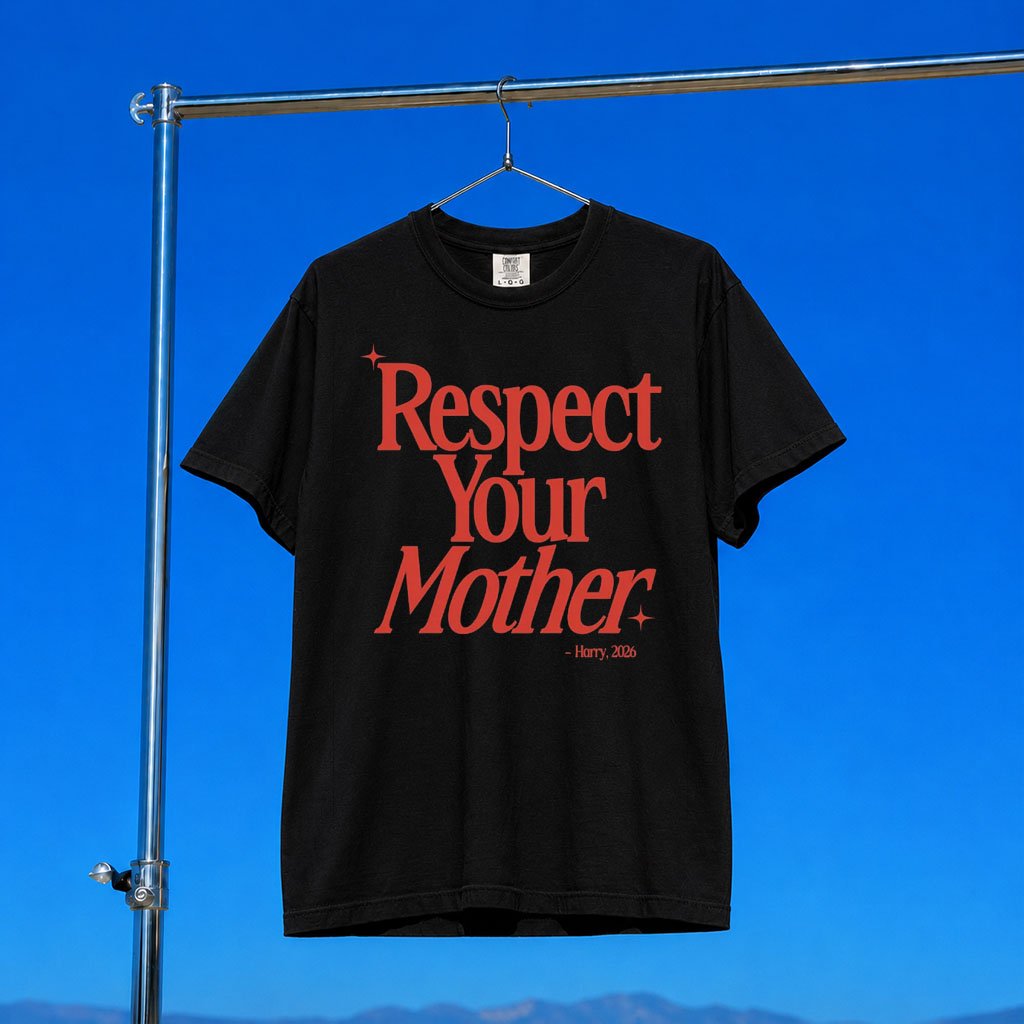 Harry Styles Merch 2026 Respect Your Mother T-Shirt Music Related Gifts For Guys