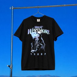 Mount Westmore Merch 2026 Snoop Dogg T-Shirt Hip Hop West Coast Black Shirt Gift For Fans